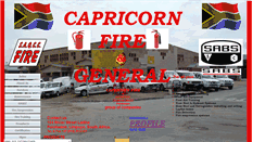 Desktop Screenshot of capricornfire.co.za